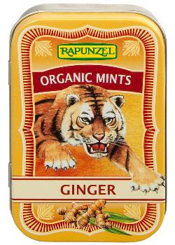 Organic Mints Ginger 50g Rapunzel