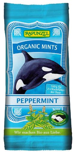 Organic Mints Peppermint 100g Rapunzel