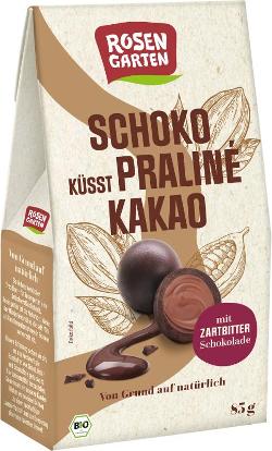Schoko küsst Praline Kakao 85g Rosengarten