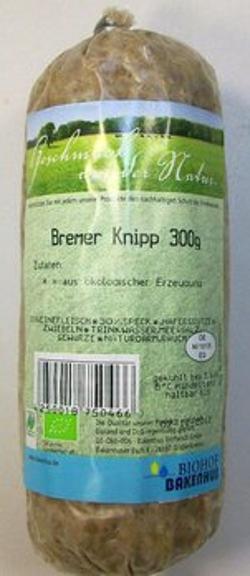 Grützwurst Bremer Knipp 300g Biohof Bakenhus