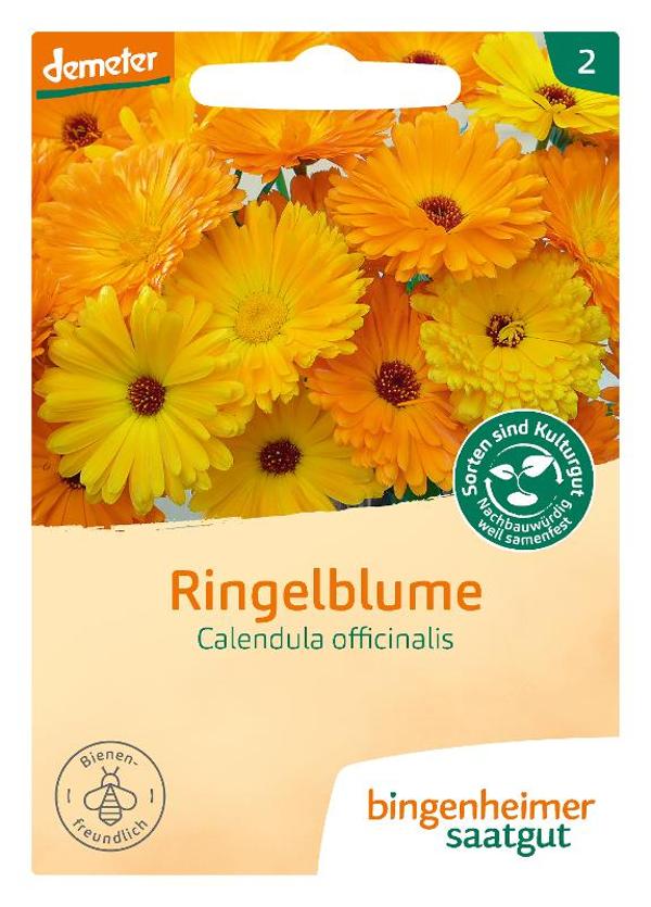 Produktfoto zu Calendula_Ringelblume 10g Bingenheimer Saatgut