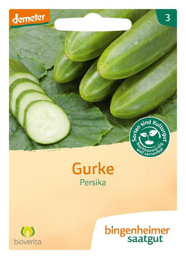 Produktfoto zu Freiland Gurken "Persika" 0,5g Bingenheimer Saatgut