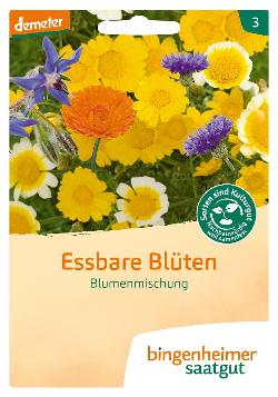 Saatgut Essbare Blüten - 2-3m² - Bingenheimer Saatgut