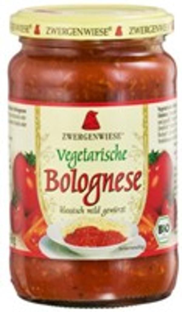 Produktfoto zu Vegetarische Bolognese 350g  Zwergenwiese