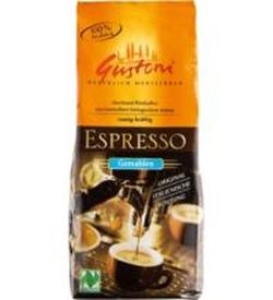 Kaffee Espresso filterfein gemahlen 250g Gustoni