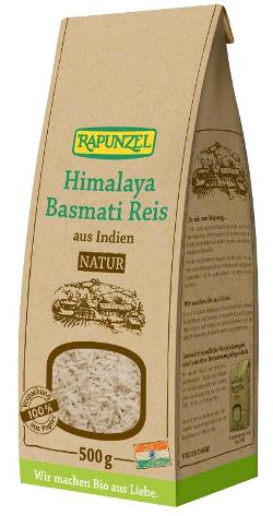 Himalaya Basmati Reis natur 500g Rapunzel