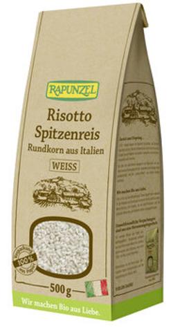 Risotto Rundkorn Spitzenreis 'Ribe' weiß 500g Rapunzel
