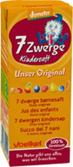 VPE 7-Zwerge-Kindersaft 10x3x0,2 l Voelkel