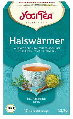 Kräutertee Halswärmer 17x1,9g Yogi Tea