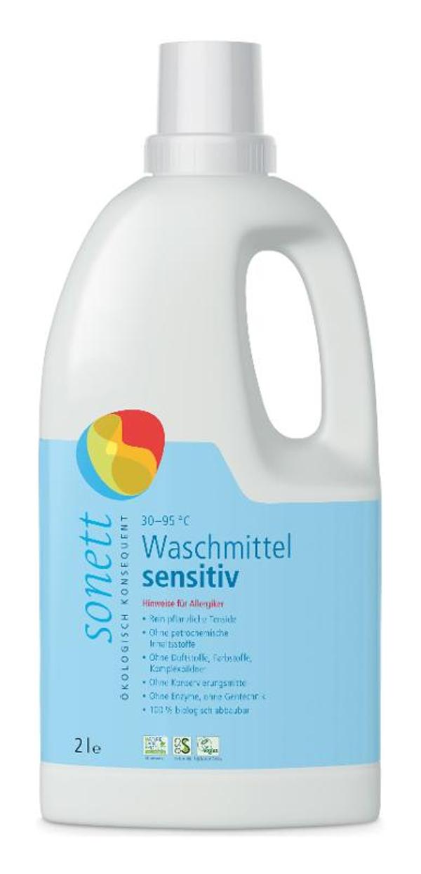 Produktfoto zu Waschmittel sensitiv flüssig 2l Sonett