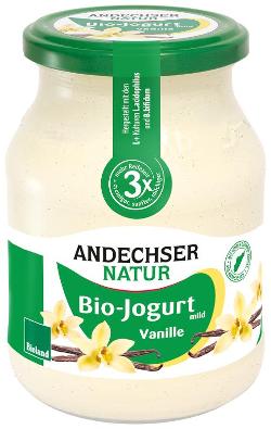 VPE Joghurt Vanille 3,7% 6x500g Andechser Natur