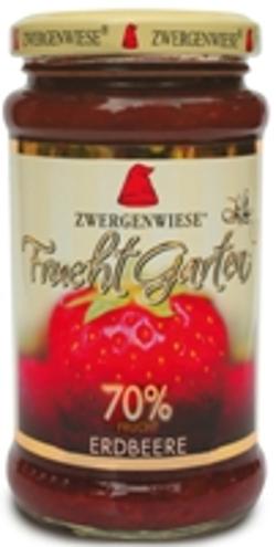 Fruchtgarten Fruchraufstrich 70% Erdbeere 225g  Zwergenwiese