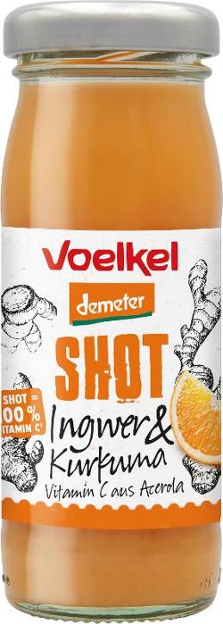 VPE Shot Ingwer & Kurkuma 8x95 ml Voelkel