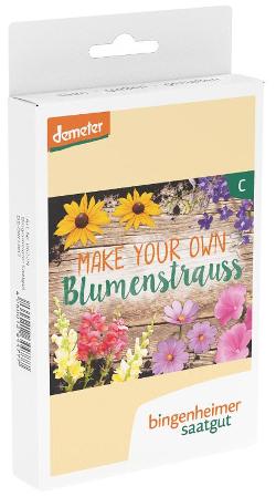 Saatgut Box Make your own Blumenstrauß Bingenheimer Saatgut