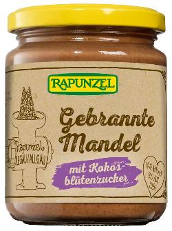 Gebrannte Mandel Aufstrich mit Kokosblütenzucker 250g Rapunzel