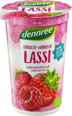 VPE Lassi Erdbeere-Himbeere 6x250g dennree
