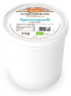 Speisequark Magerstufe 5 kg Eimer Schrozberger Milchbauern