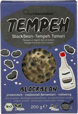 VPE Tempeh Black Bean Tamari 6x200g tempehmanufaktur