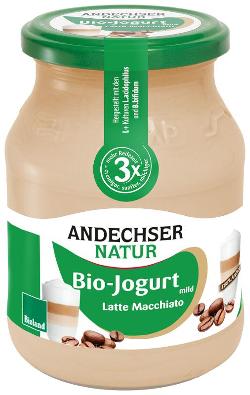 VPE Joghurt Latte Macchiato 6x500g Andechser