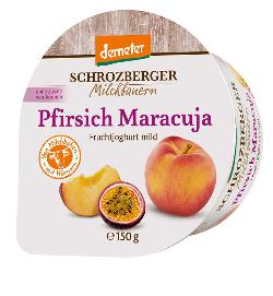 VPE Joghurt mild Pfirsich-Maracuja 6x150g Schrozberger Milchbauern