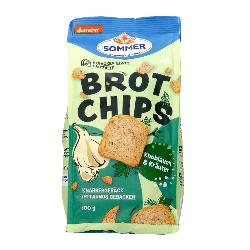 Brot Chips Knoblauch und Kräuter 100g SOMMER