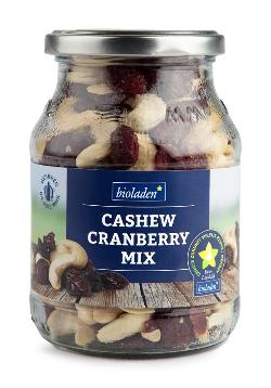 Cashew Cranberry Mix im Pfandglas 270g bioladen