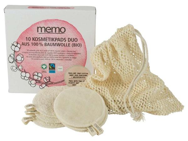 Produktfoto zu Kosmetik Pads aus Baumwolle Memo