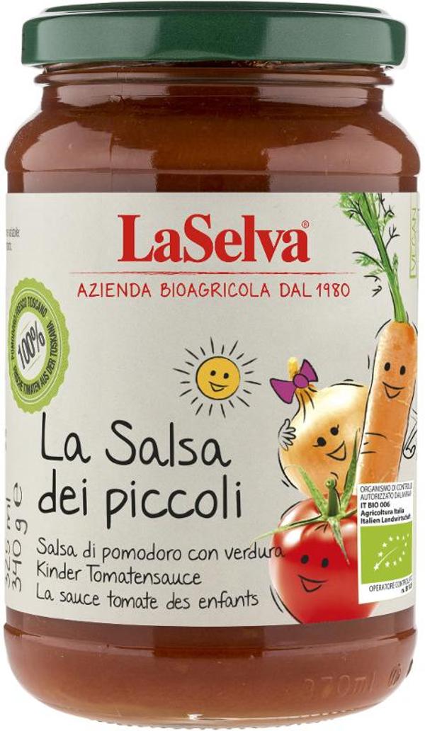 Produktfoto zu Salsa dei Piccoli (Kinder Tomatensauce) 340g LaSelva