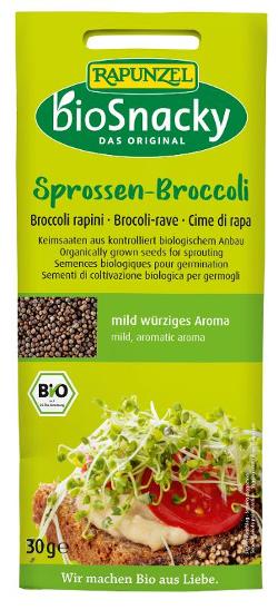 Keimsaat Sprossen-Broccoli 30g bioSnacky Rapunzel