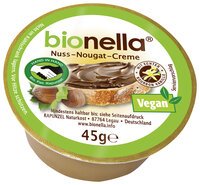 bionella Nussnougat-Creme vegan HIH