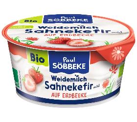Sahne-Kefir Erdbeere