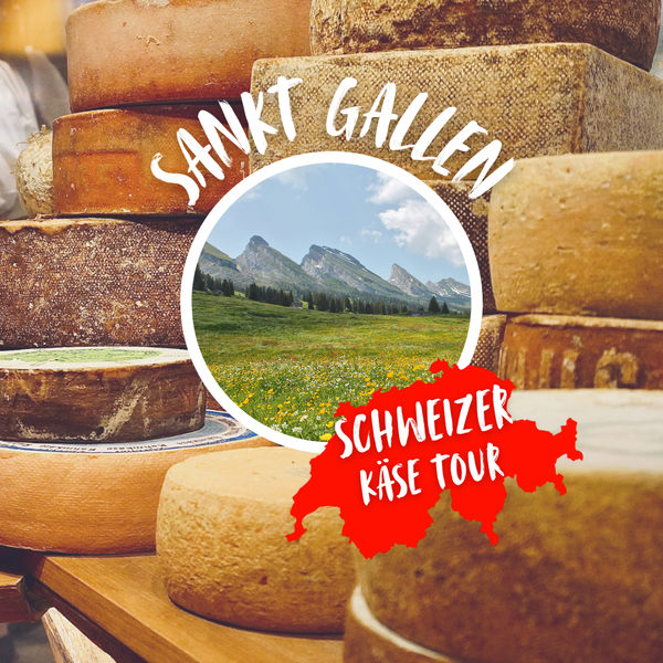 Schweizer Käse Tour: St. Gallen