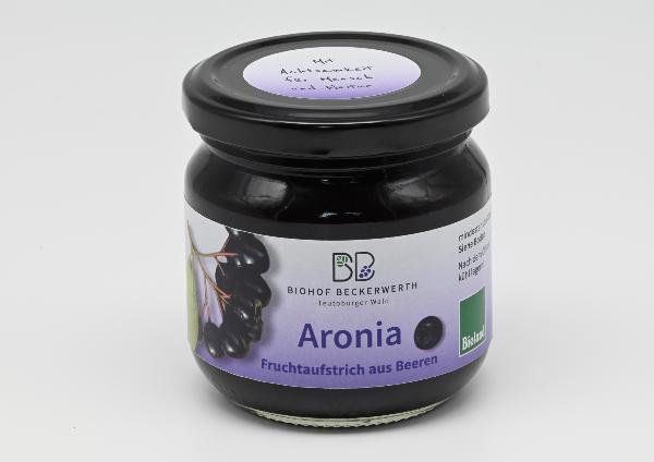 Produktfoto zu Aronia Fruchtaufstrich aus Beeren
