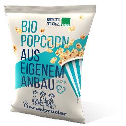 Bio-Popcorn salzig (aufgepoppt)
