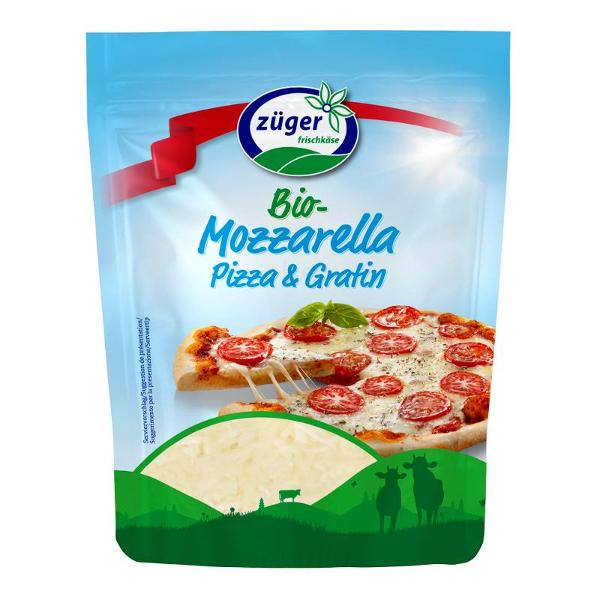 Produktfoto zu Mozzarella gerieben