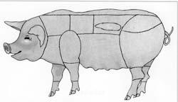 Gulasch Schwein 500g