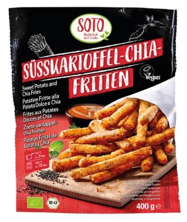 Produktfoto zu Süßkartoffel-Chia-Fritten