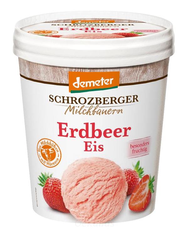 Produktfoto zu Eiscreme Erdbeere