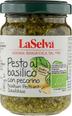 Basilikum Pesto mit Schafskäse
