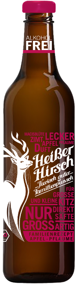 Heißer Hirsch Punsch Rot (alkoholfrei)