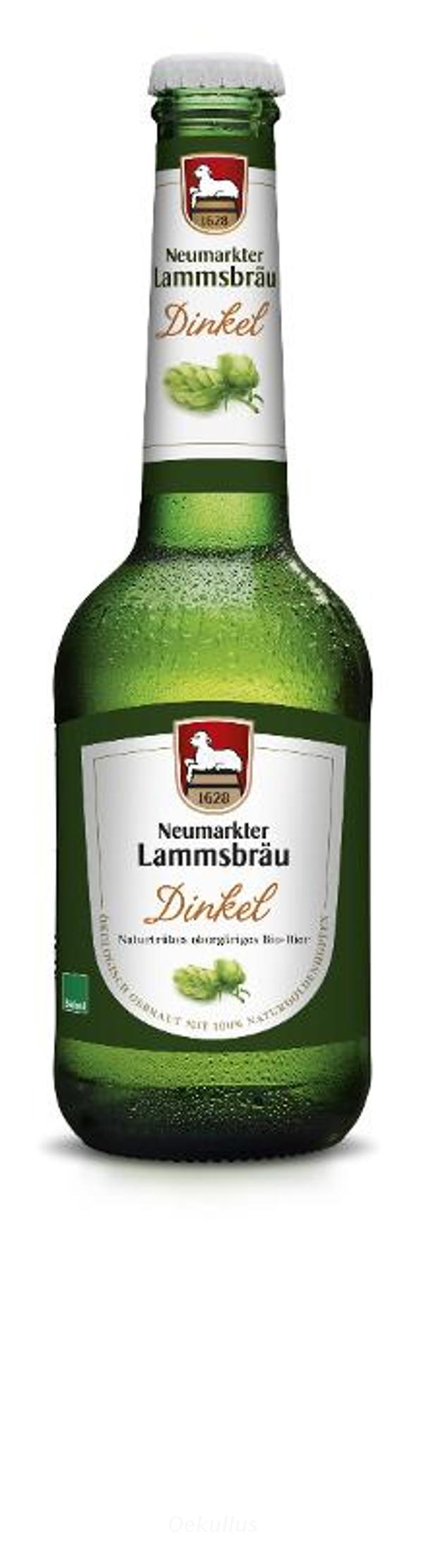 Produktfoto zu Lammsbräu Dinkelbier KISTE (10 x 0,33l)