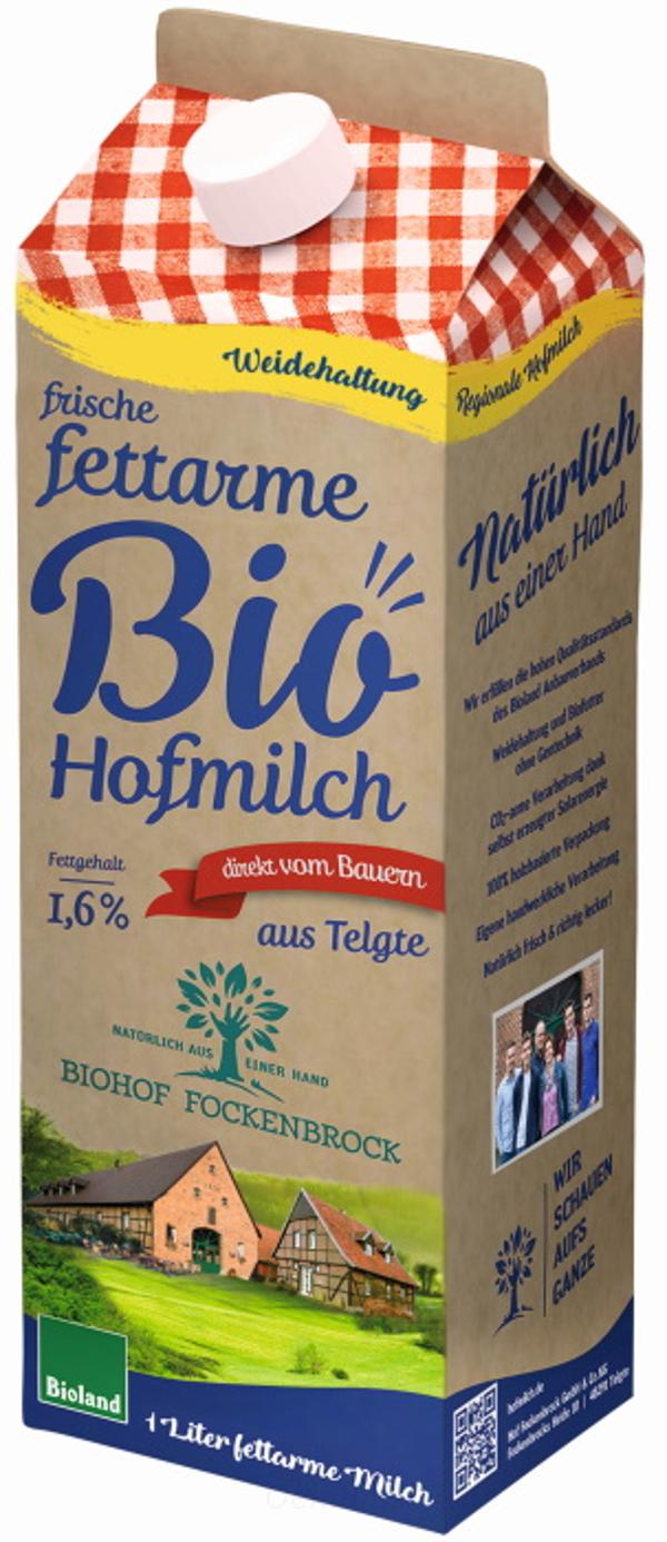 Produktfoto zu Telgter frische Bio-Hofmilch fettarm