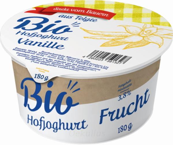 Produktfoto zu Telgter Bio-Hofjoghurt Vanille