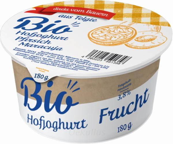 Produktfoto zu Telgter Bio-Hofjoghurt Pfirsich-Maracuja