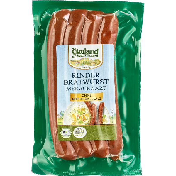 Produktfoto zu Rinder-Bratwurst (4 Stück)