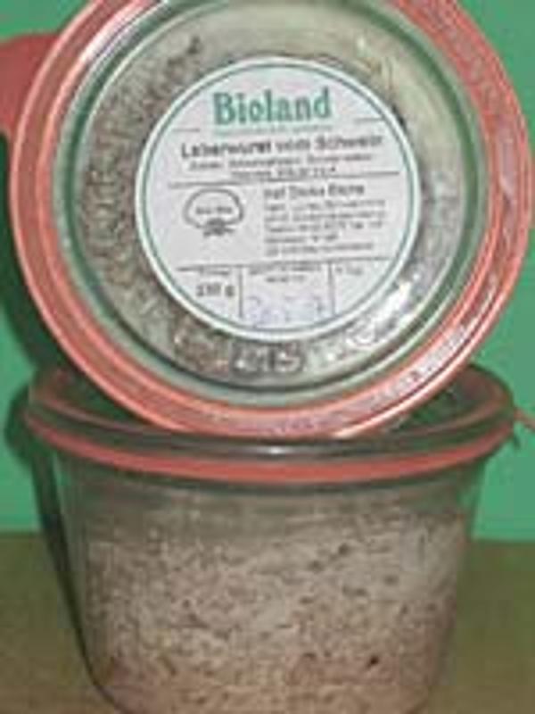 Produktfoto zu Leberwurst im Glas (Schwein), 230 g