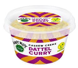 Vegane Cashew Creme Dattel Curry