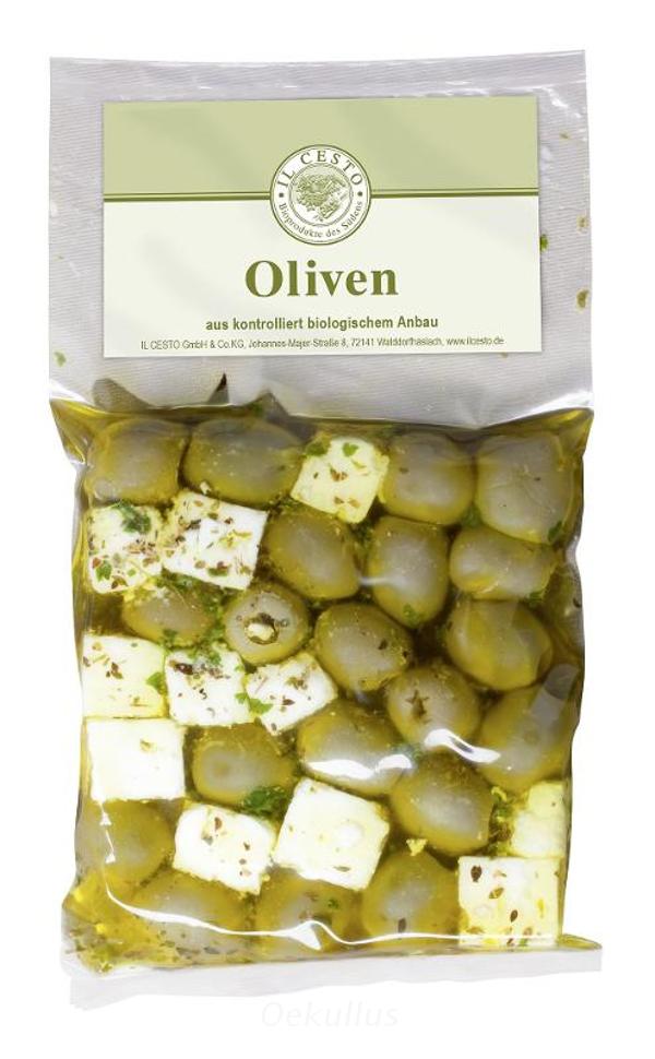 Produktfoto zu Feta-Oliven-Mix mariniert