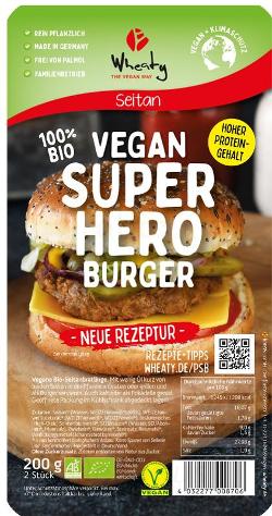 Superhero Burger Wheaty