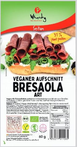 Veganer Aufschnitt Bresaola Style
